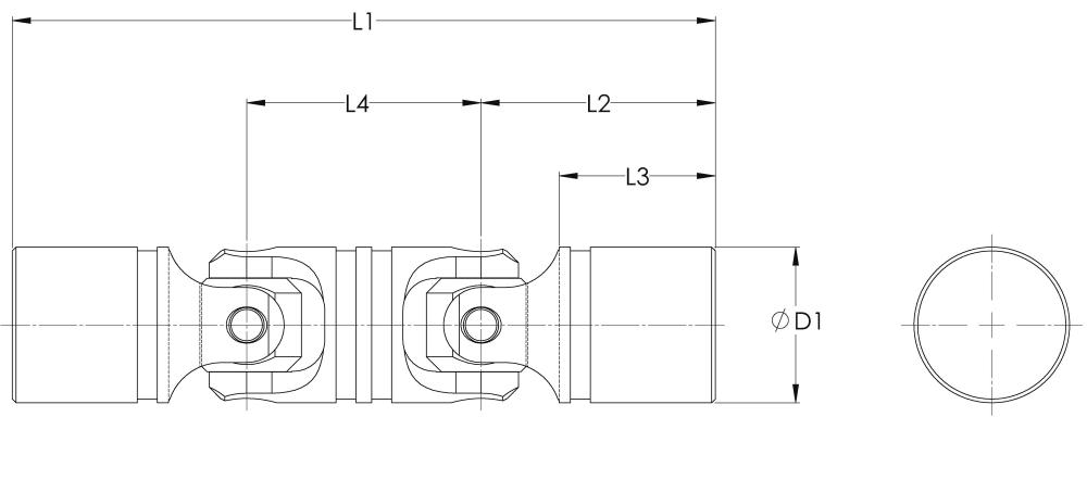 Heavy Duty - Double Universal Joint
