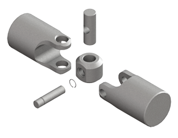 stainless steel universal joint components