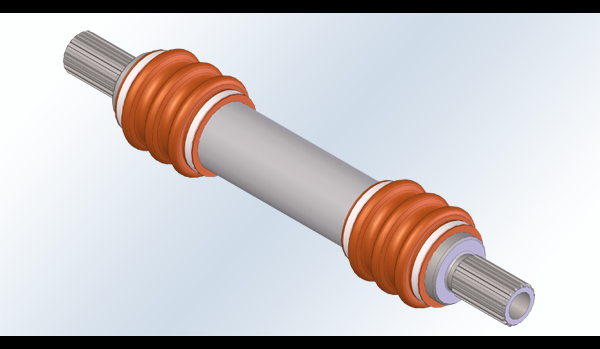 Splined Double Joint