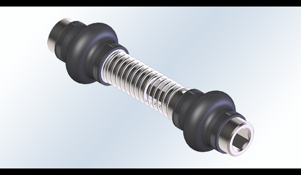 Spring loading Drive Shaft