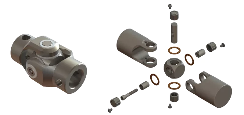 Pin and Block Needle Bearing Joint