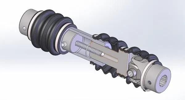 Spring Loaded Drive Shaft