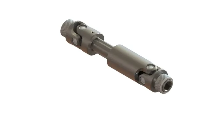 Telescopic Drive Shaft with Quick Release Hubs
